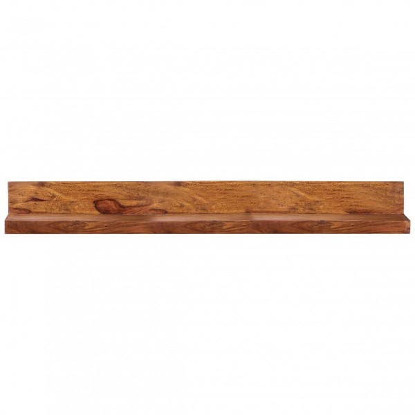 Wandregal Massiv-Holz Sheesham Holzregal 160 cm Landhaus ...