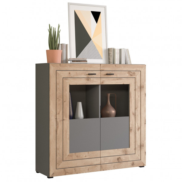 Highboard Grau