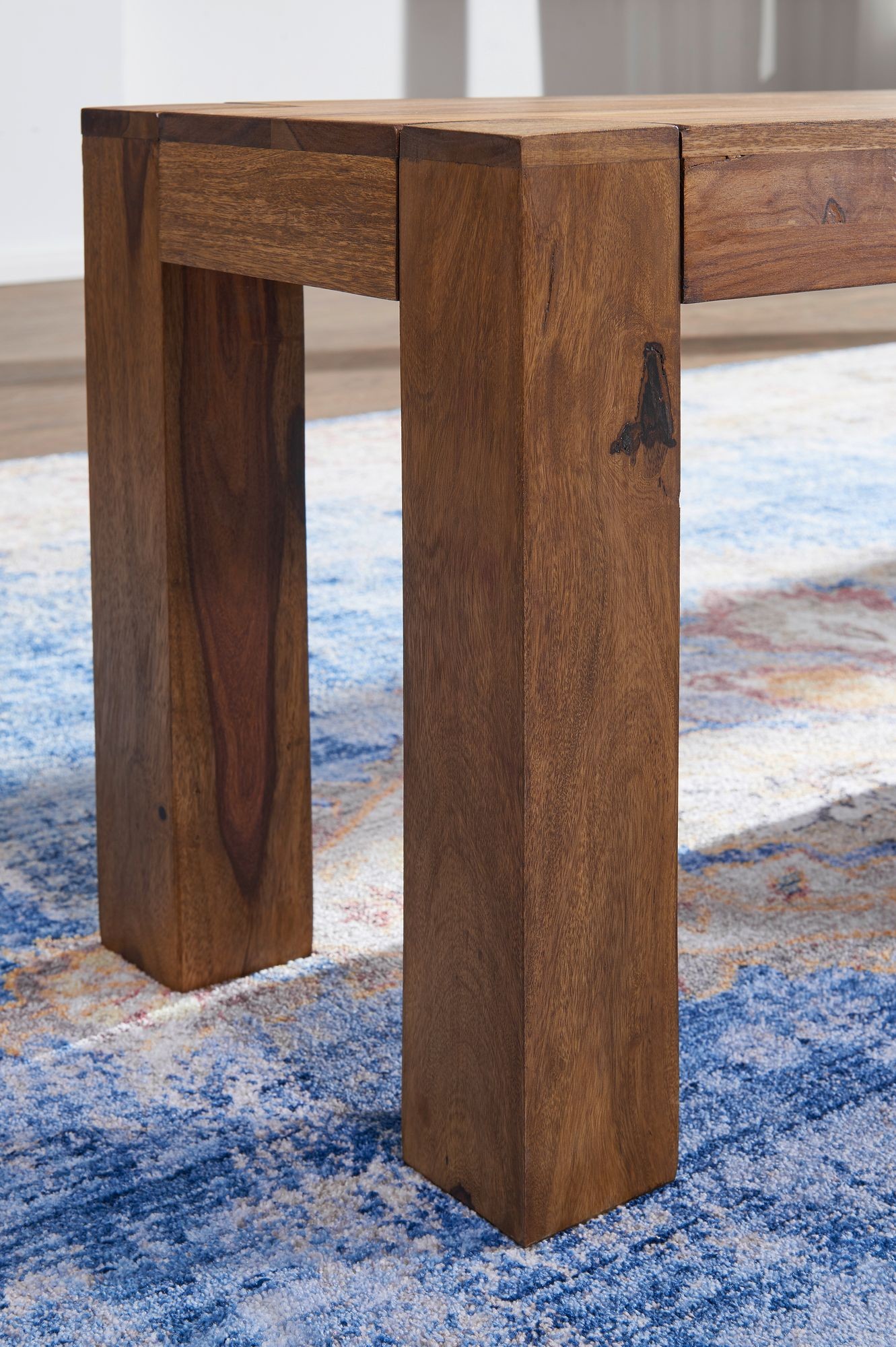 Esszimmer Sitzbank Massiv-Holz Sheesham 140 x 45 x 35 cm ...