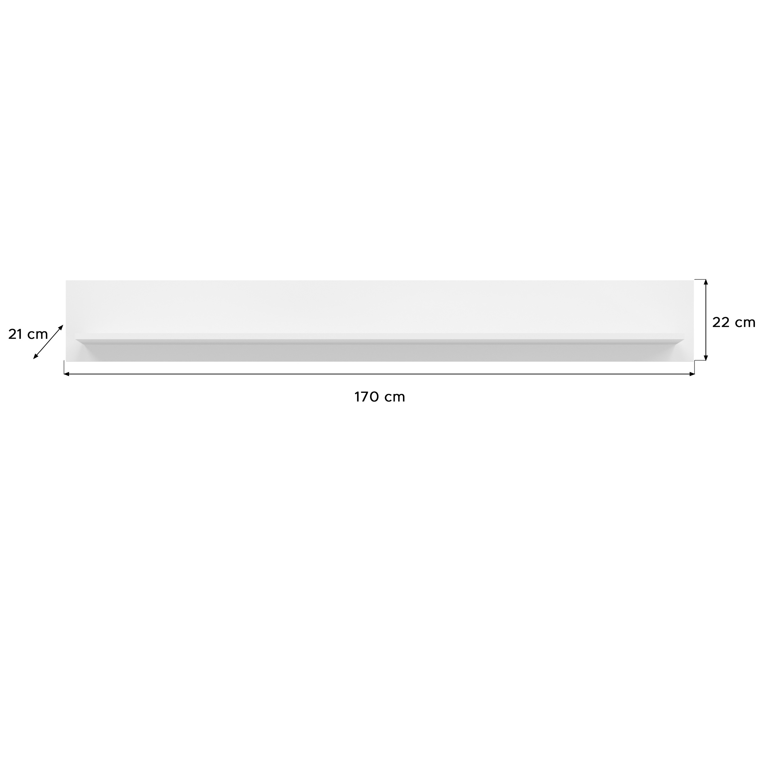 Wandboard Weiss Hochglanz