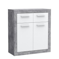 Kommode Betonoptik Lichtgrau