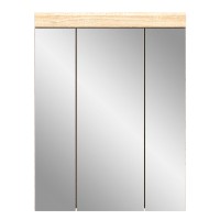 Spiegelschrank Sonoma Eiche hell Spiegelglas