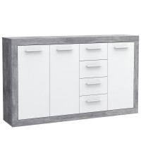 Kommode Betonoptik Lichtgrau