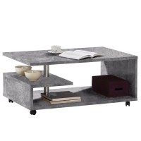 Couchtisch Betonoptik Lichtgrau