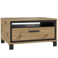 Couchtisch Artisan Eiche und schwarze Eiche