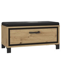 Sitzbank Artisan Eiche und schwarze Eiche