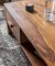 Couchtisch Massivholz Sheesham Design Wohnzimmer-Tisch 110 x 60 cm Schublade und Fach Landhausstil Holztisch 
