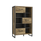 Highboard Stabeiche und Betonoptik