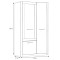 Vitrine Sonoma Eiche