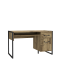 Schreibtisch Stabeiche und Betonoptik