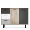 Sideboard Eiche Grau