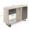 Sideboard Eiche Grau