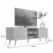 TV Board Rattan Optik Sonoma Eiche