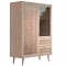 Highboard Rattan Optik Sonoma Eiche