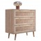Kommode Rattan Optik Sonoma Eiche