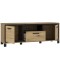 TV Lowboard Artisan Eiche und schwarze Eiche