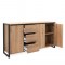 Sideboard Wildeiche Anthrazit