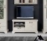 TV Lowboard Pinie Weiß