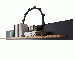 Wandboard Anthrazit Kastanie Holz Dekor