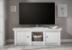 TV Lowboard mit Pinie Weiß Nachbildung            