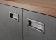 Highboard mit Anthrazit              